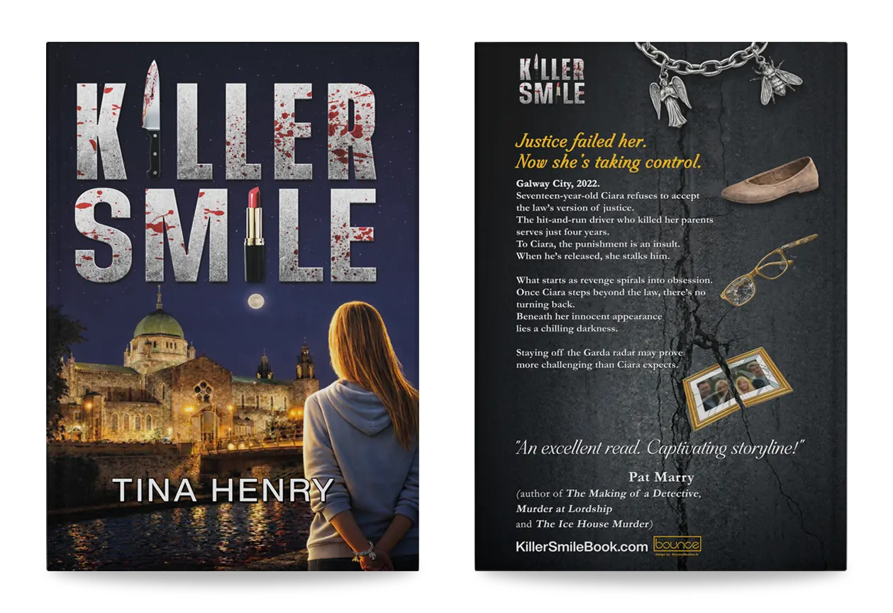 Killer Smile Book Cover By Bounce Studios Dundalk